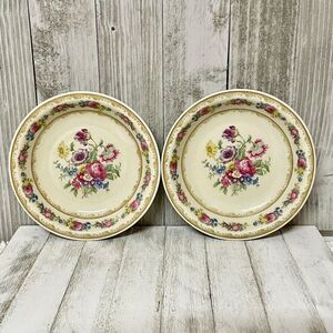 Vintage Hutschenreuther Selb Floral Vegetable Bowls Set of 2